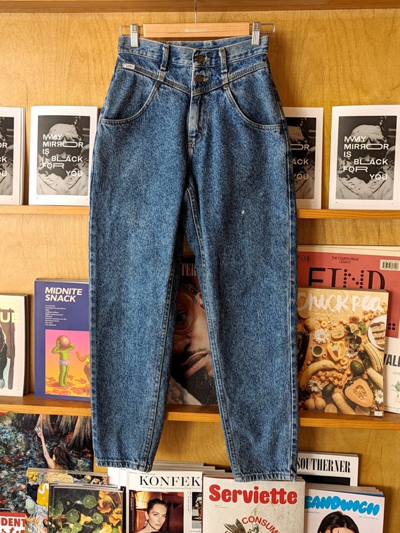 Lee/High Waist Tapered Leg Denim Jeans/25" Waist/… - image 3
