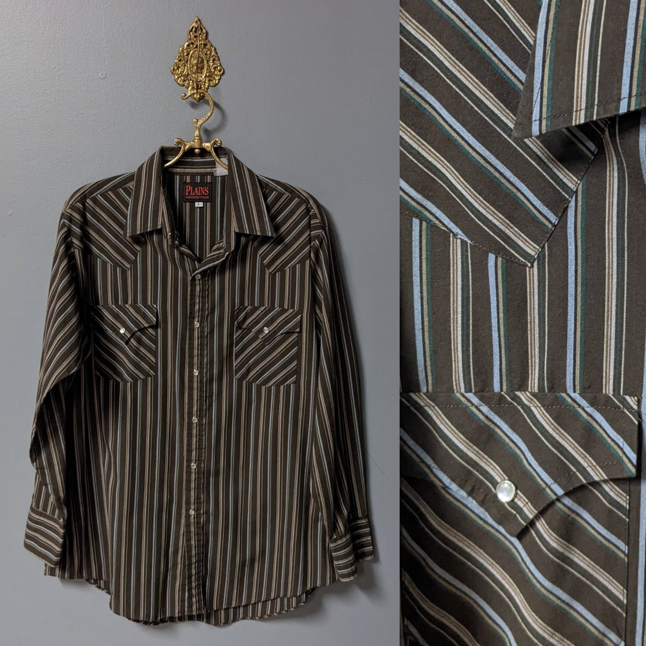 Plains Western Wear/men's Long Sleeve 