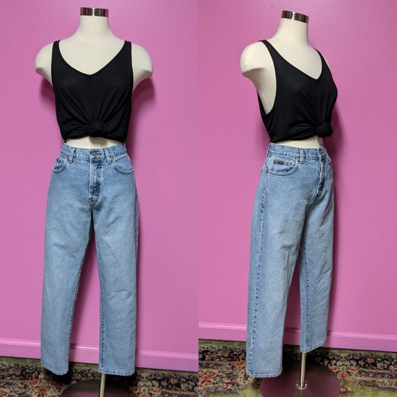 90's Calvin Klein Denim Jeans/Size 7/Worn in Denim
