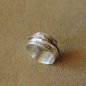 Meditation Ring | Spinner Ring | Sterling Silver Spinner Ring