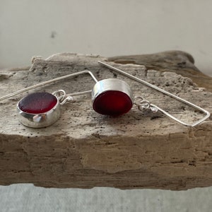 Sea Glass Earrings | Drop Earrings