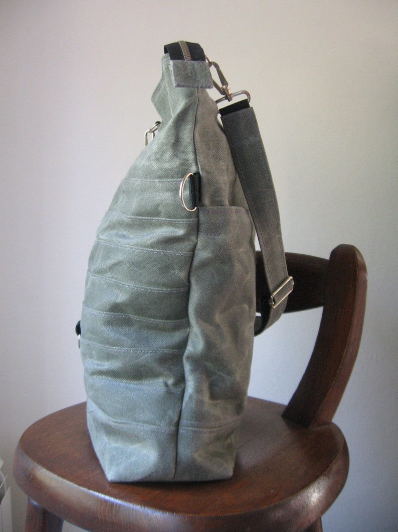 Waxed Canvas Bag Canvas Crossbody Bag Crossbody Bags Waxed - Etsy