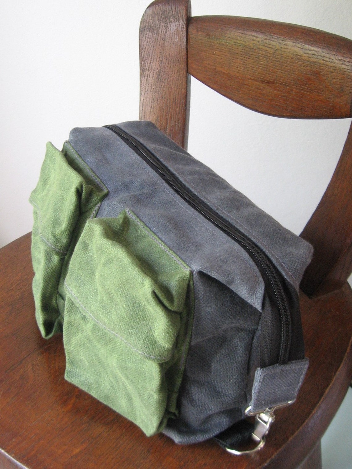 Waxed Canvas Dopp Kit Canvas Toiletry Bag Mens Toiletry Bag Etsy