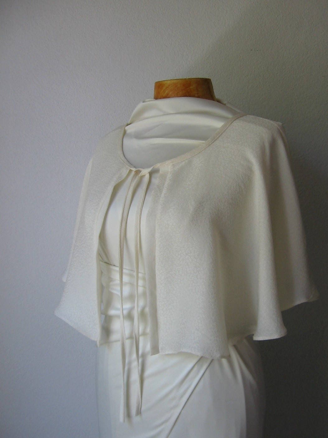Wedding Cape Bridal Cape Silk Wedding Wrap Dress Cover Up Etsy