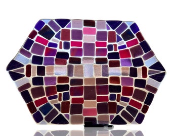 Large Purple Diamond Tray