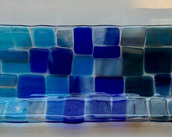 Blue Fade Channel Tray