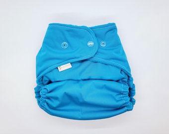 Blue PUL Pocket Cloth Diaper Set Option | Plastic Free July