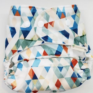 Geometrische Glas PUL Taschentuch Windel