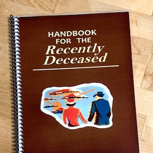 Sketch Book Journal - Beetlejuice Inspired Handbook for the Recently Deceased~