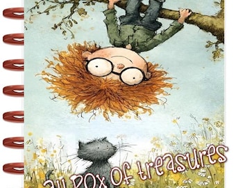 Front and Back Cover Set Just Hanging Out 4 use w Classic/MiniHappy Planner/TUL/Erin Condren (LP/A5Coil/A5Ring)/A5 Filofax~