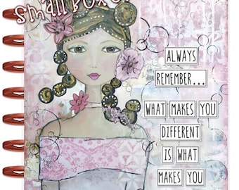 Front and Back Cover Set "What Makes You Different..." 4 use w Classic/MiniHappy Planner/TUL/Erin Condren (LP/A5Coil/A5Ring)/A5 Filofax~