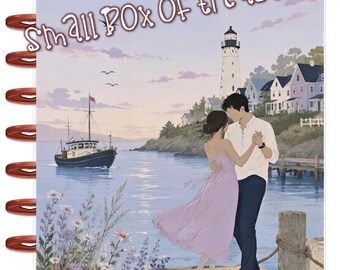 Front and Back Cover Set Lighthouse Romance 4 use w Classic/MiniHappy Planner/TUL/Erin Condren (LP/A5Coil/A5Ring)/A5 Filofax~