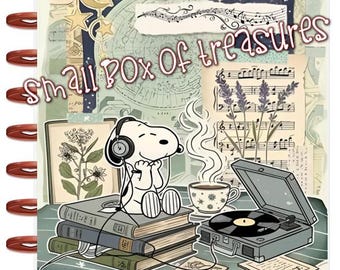 Front n Back Cover Set Peanut Vibes use w Classic/MiniHappy Planner/TUL/Erin Condren (LP/A5Coil/A5Ring)/A5 Filofax~