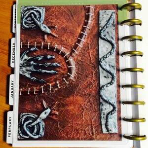 DASHBOARD Hocus Pocus Inspired Spell Book Halloween for use with Classic Happy Planner OR Erin Condren Life Planner/A5Coil/A5Ring image 4
