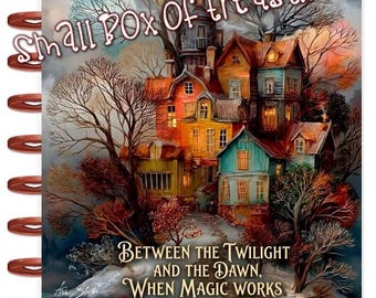 Front n Back Cover Set Magic Works Spirits Play Fall 4 use w Classic/MiniHappy Planner/TUL/Erin Condren (LP/A5Coil/A5Ring)/A5 Filofax~