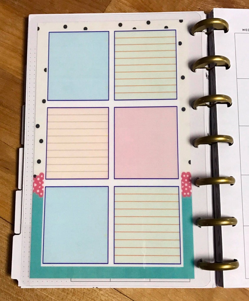 DASHBOARD Important Dates for Use With the MINI Happy Planner Etsy