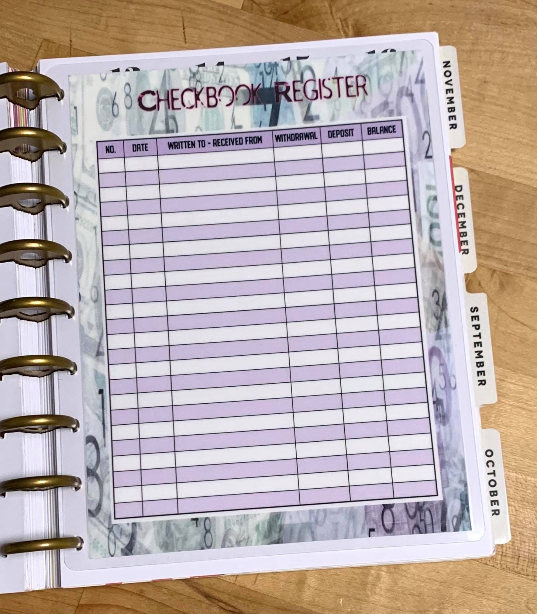 Paper & Party Supplies Happy Planner,A5 Filofax or Heidi Swapp