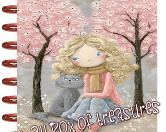 Front and Back Cover Set A Blossom Kind of Day 4 use w Classic/MiniHappy Planner/TUL/Erin Condren (LP/A5Coil/A5Ring)/A5 Filofax~