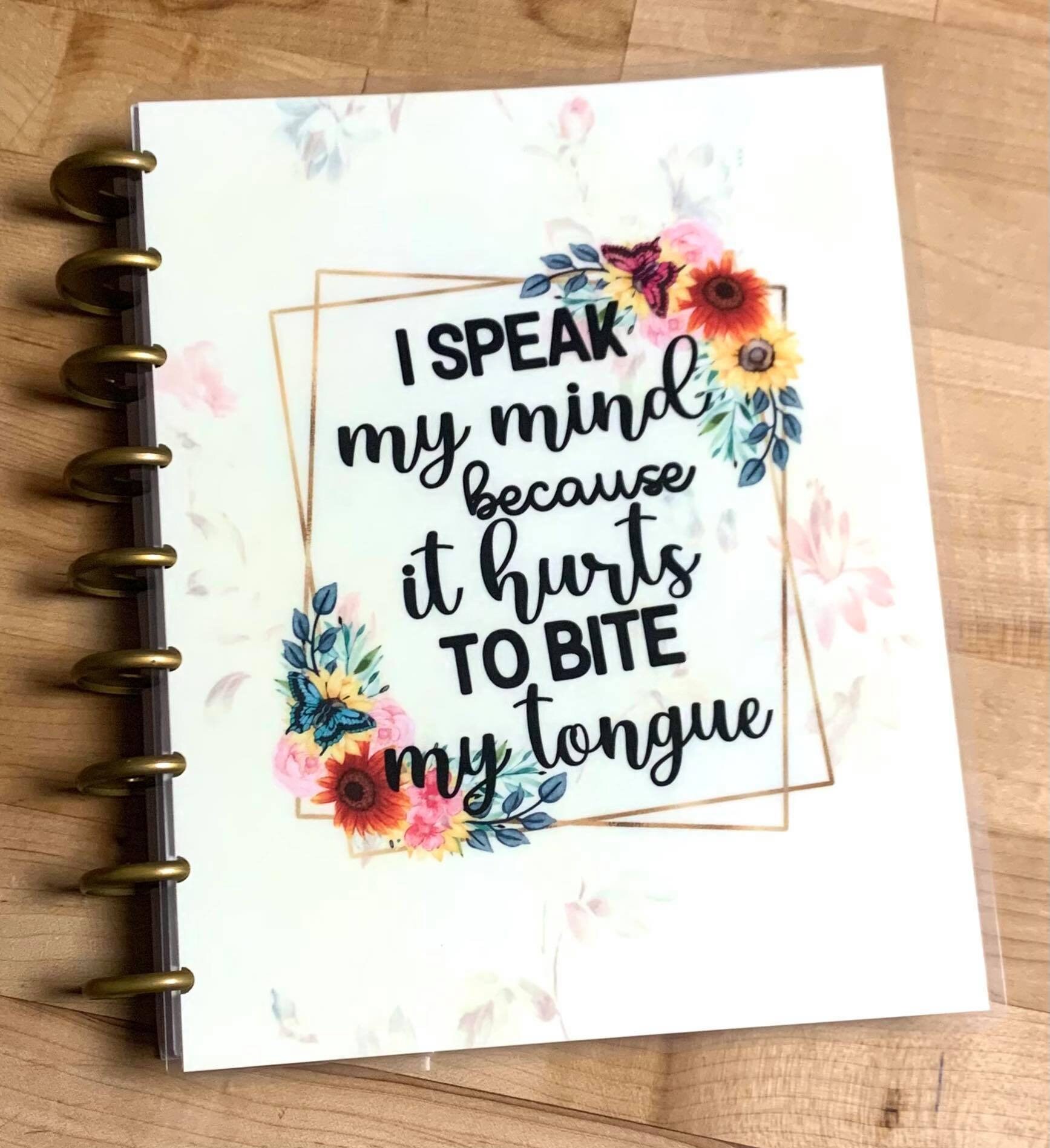 Front Back Cover Set I Speak My Mind It Hurts To Bite Etsy Front Back Cover Set I Speak My Mind It Hurts To Bite Etsy