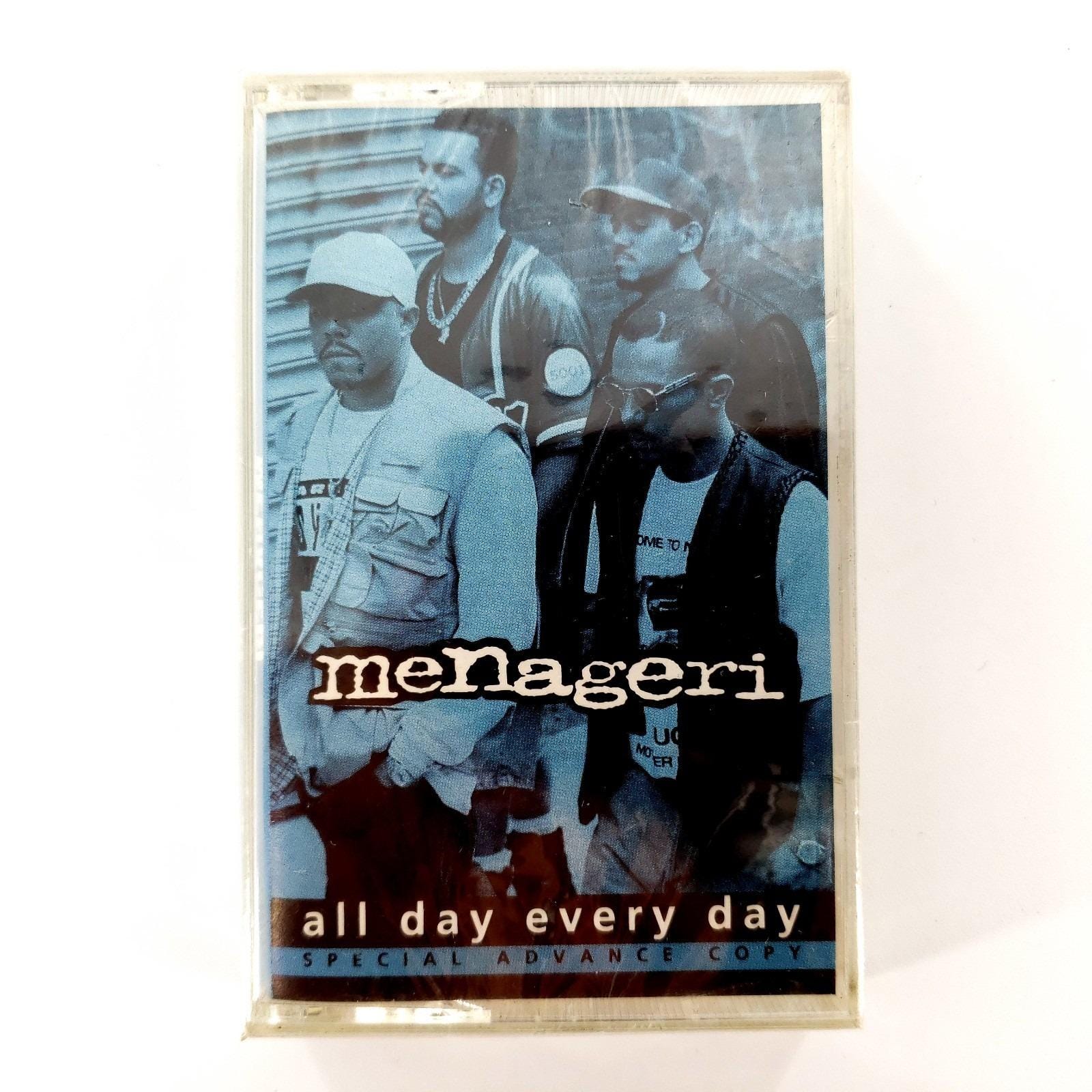 All Day Every Day by Menageri Cassette Tape Brand New Sealed - Etsy