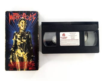 Metropolis (VHS, 1985) Vestron Giorgio Moroder