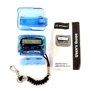 Beeper Vintage Motorola Advisor - Pagner Rétro Fonctionnel - Livraison Gratuite Aux USA