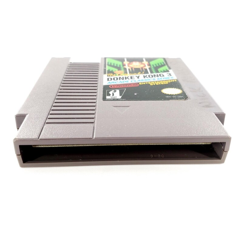 The Original Donkey Kong 3 Arcade Classics Series Nintendo NES Authentic Tested image 8