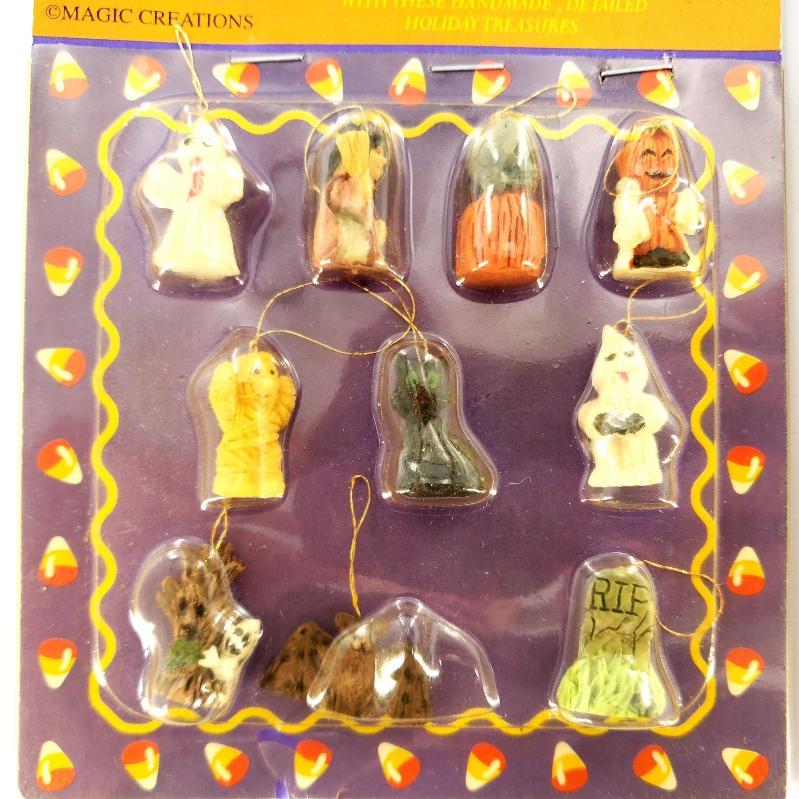 Magic Creations Halloween Mini Ornament Set Lot of 2 New - Etsy