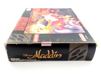 Disney's Aladdin (super Nintendo Entertainment System) Authentic