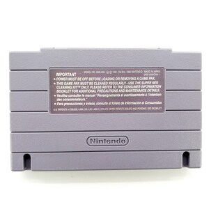 WWF Raw (Super Nintendo Entertainment System, 1994) Authentic Complete w/ Poster image 3