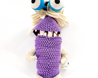 2001 Disney Pixar Monsters Inc Boo In Monster Costume Plush Toy