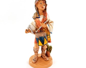Vintage 1989 Fontanini Little Drummer Boy 5" Figure Simonetta
