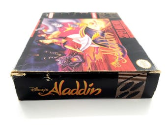 Disney's Aladdin (super Nintendo Entertainment System) Authentic