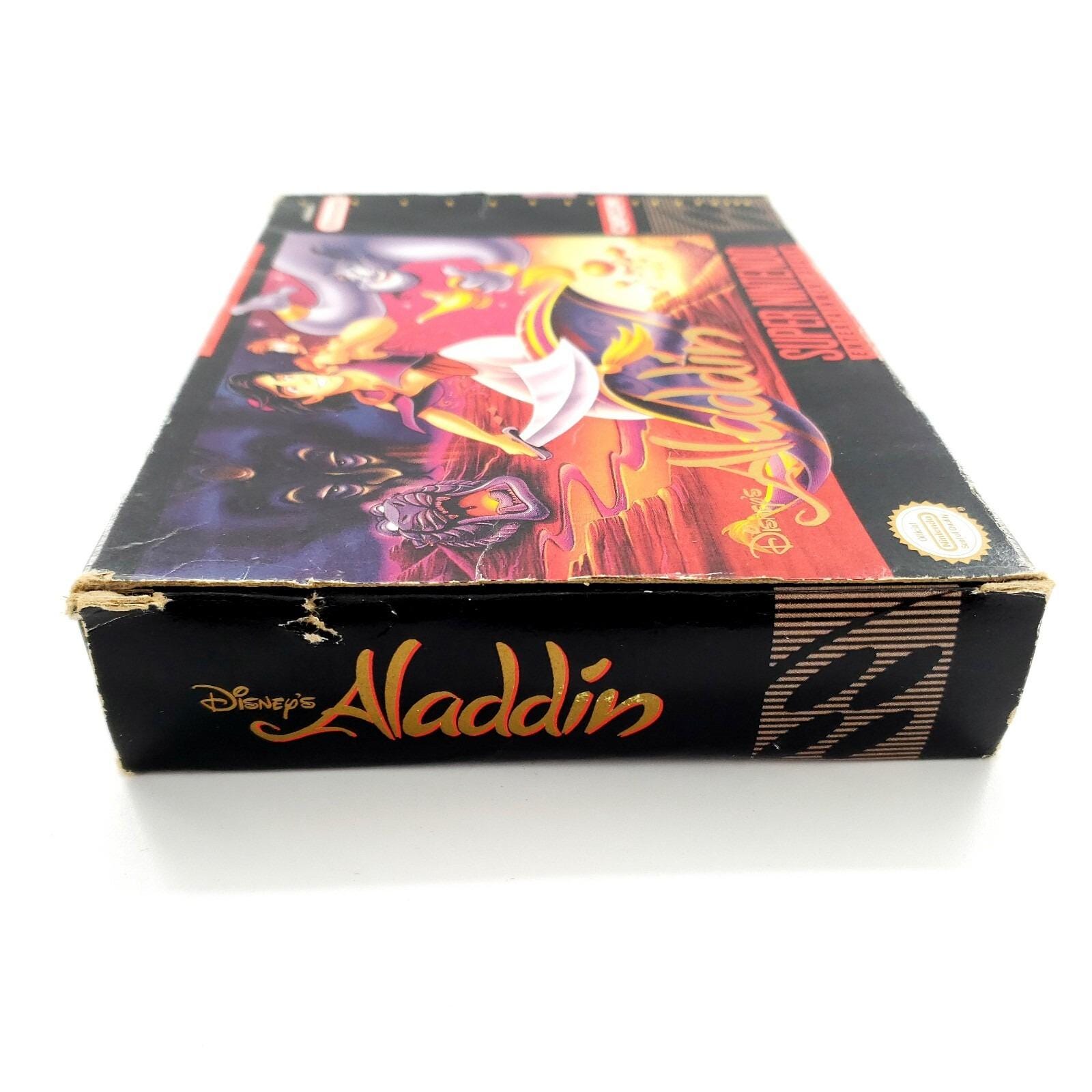 Disney's Aladdin (super Nintendo Entertainment System) Authentic