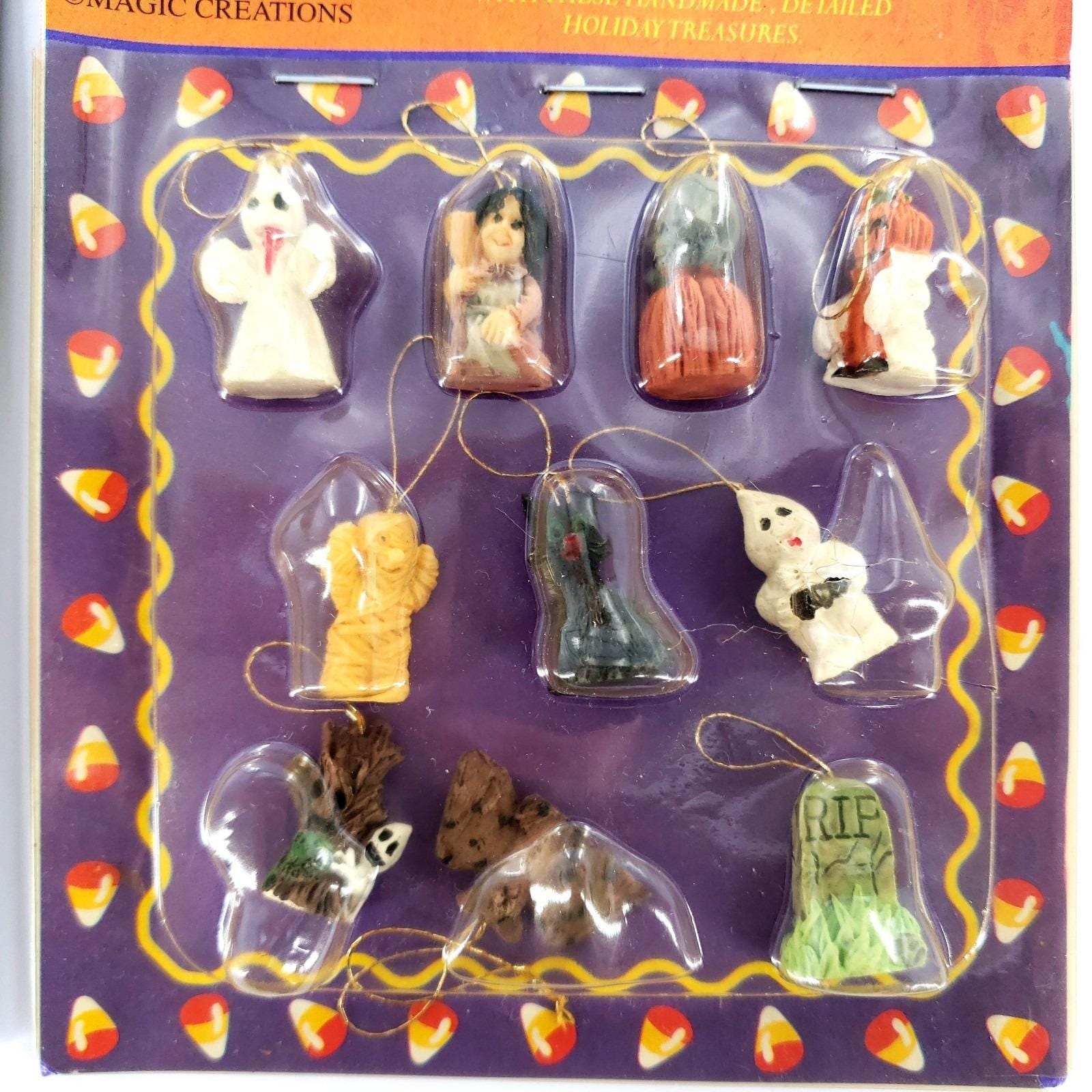 Magic Creations Halloween Mini Ornament Set Lot of 2 New - Etsy