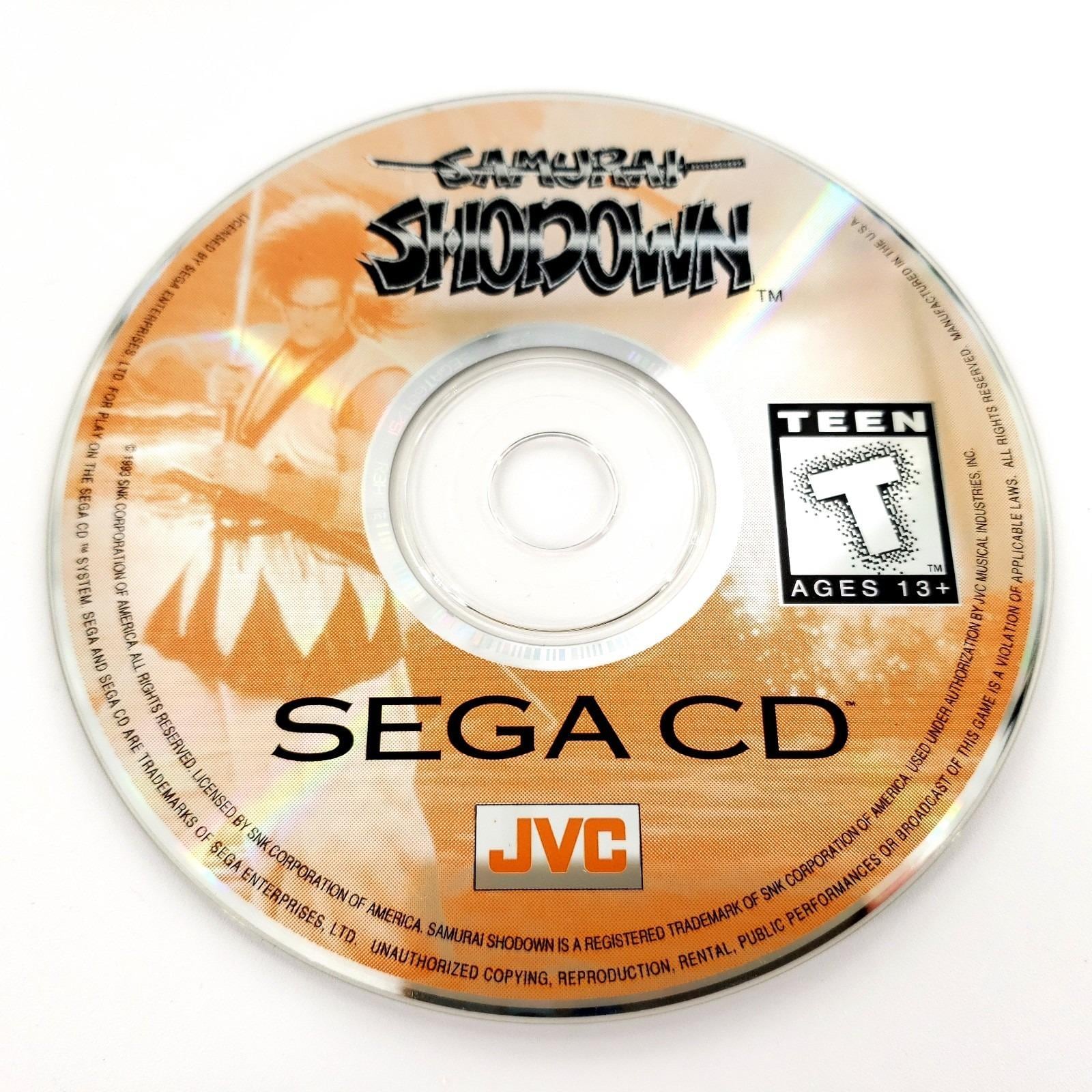 Samurai Shodown (sega CD, 1993) Disc Only Tested & Works - Etsy