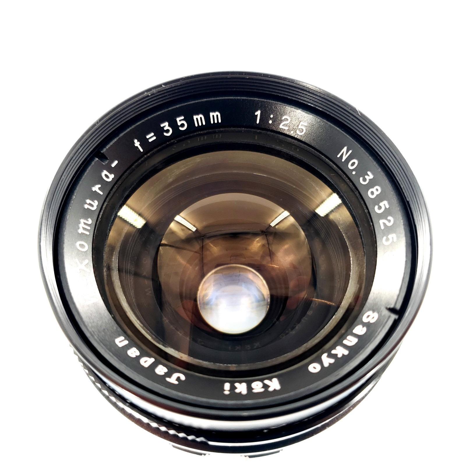 Sankyo Koki W-xomura 35mm F/2.5 Lens Manual Focus W/ 1 Cap - Etsy