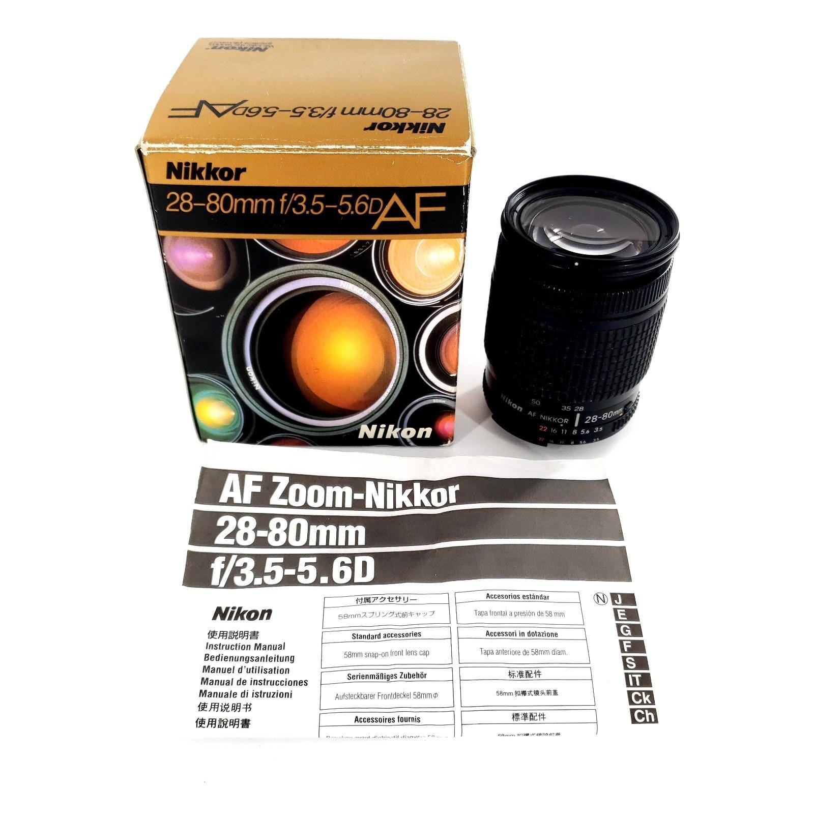 Nikon 28 80 Mm Lens - Etsy