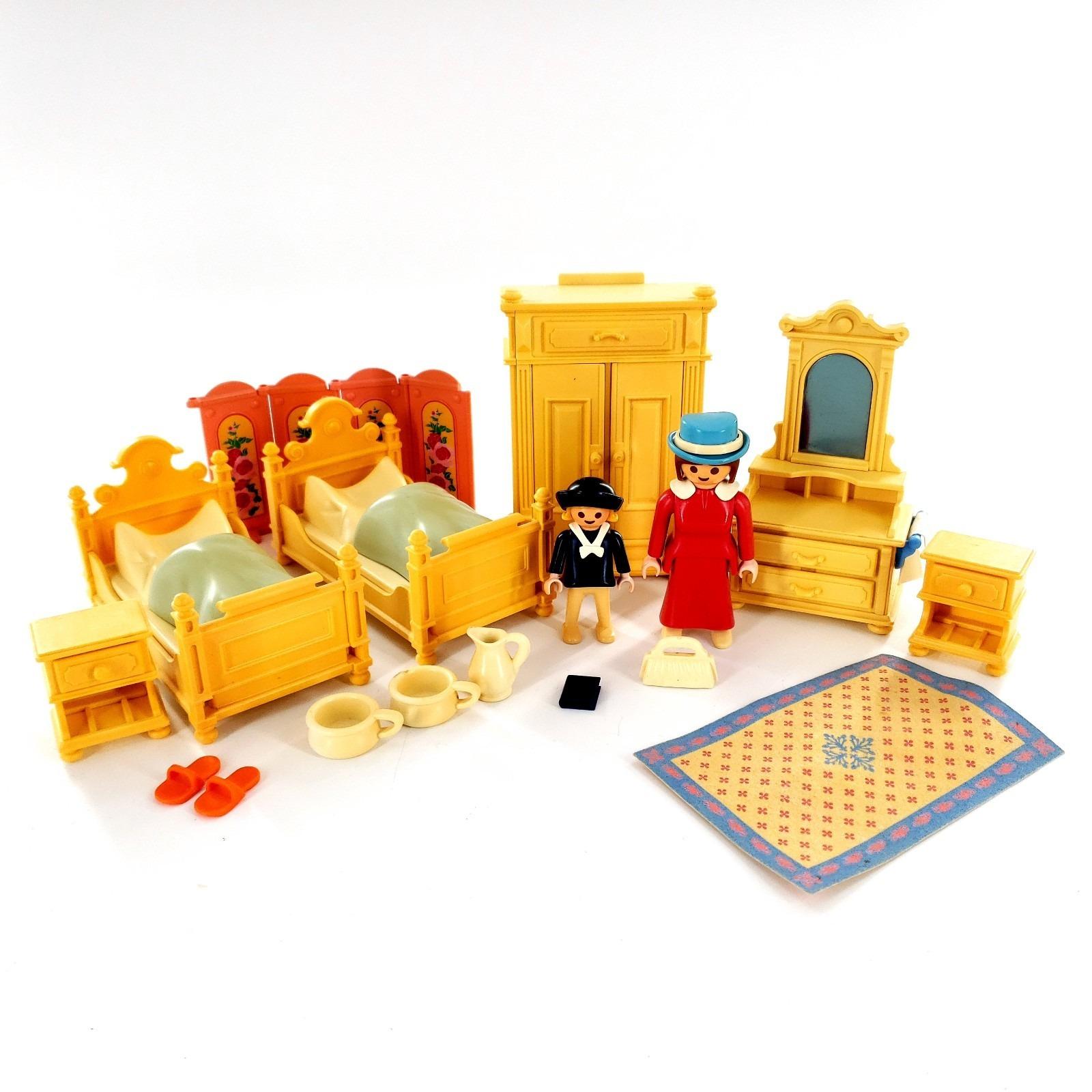 Meubles De Maison De Poupée Playmobil, 5300 Victorienne, Vintage, 4 Meubles De Maison De Poupée Playmobil, 5300 Victorienne, Vintage, 4
