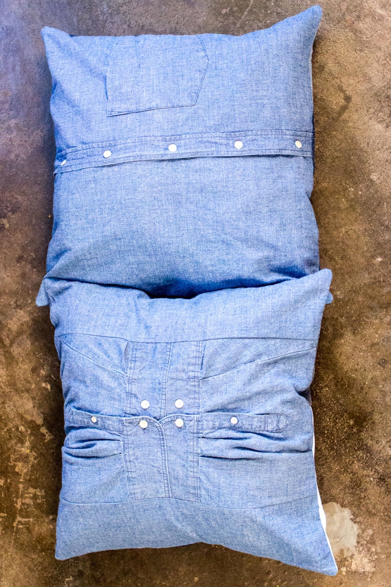 Handmade Denim Pillows, Made to Order From Recycled Denim Etsy