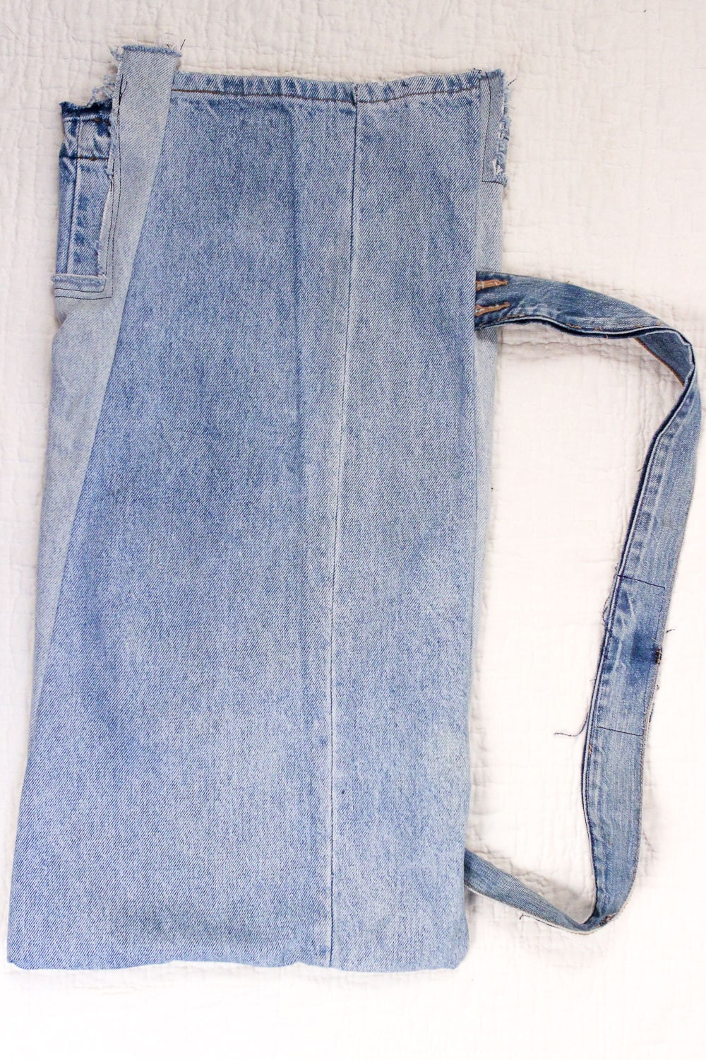 Yoga Bag Made From Recycled Vintage Jeans - Etsy