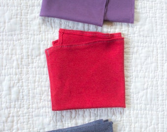 SilkDenim's Schmatta, Rag, Handkerchief Made From 100% Recycled T-Shirts