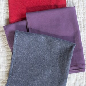 SilkDenim's Schmatta, Rag, Handkerchief Made From 100% Recycled T-Shirts image 3