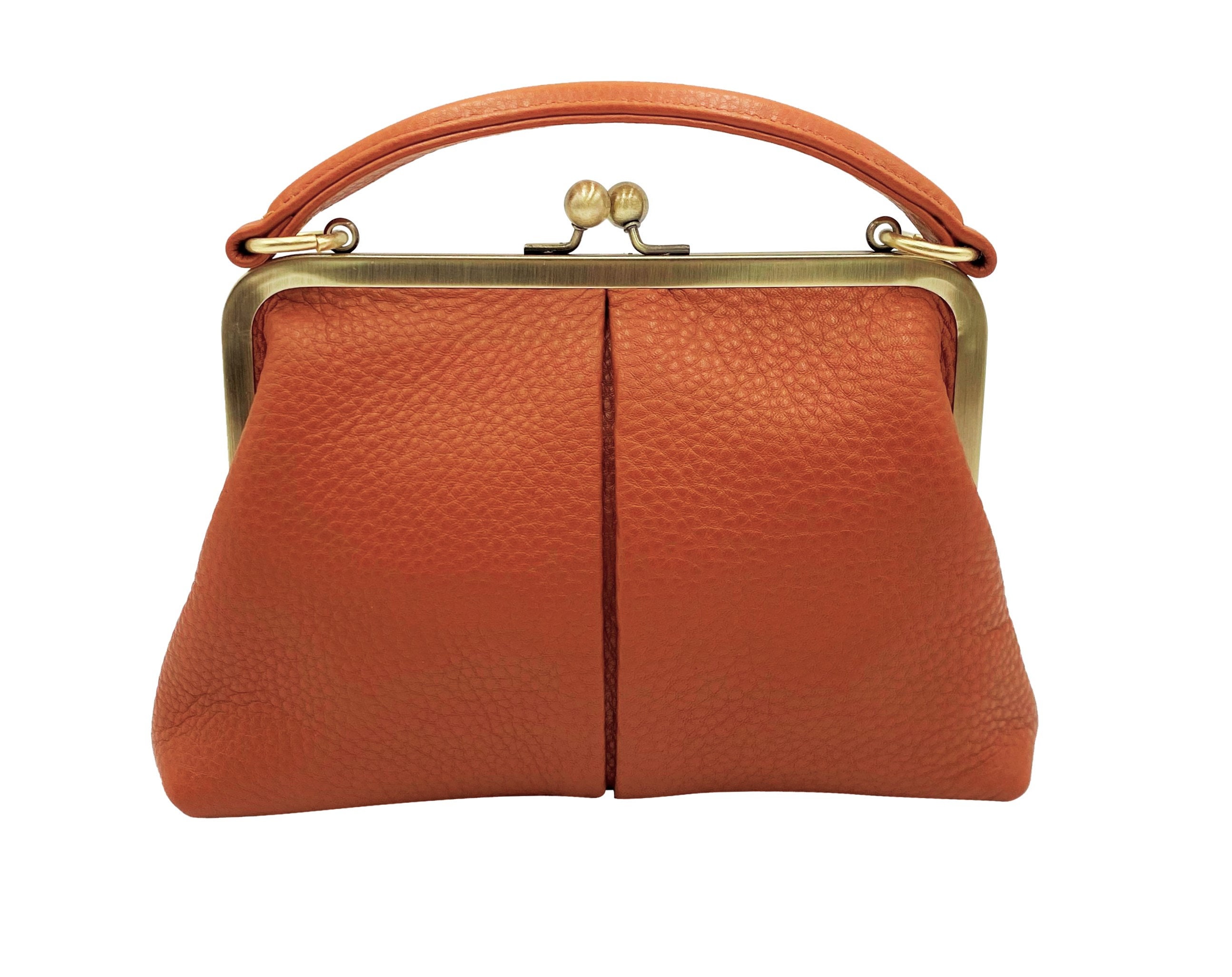 Leather Handbag little Olive Vintage Bag Etsy Australia