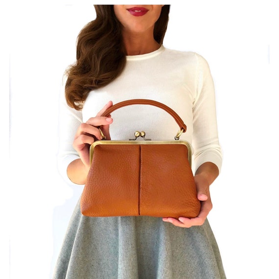 Merci - Authenticated Handbag - Leather Burgundy Plain for Women, Never Worn