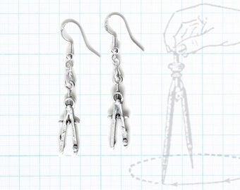 Compass Earrings