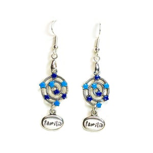 Familia Earrings, Spanish Earrings with Clip-on Option