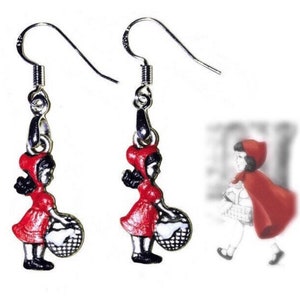 Little Red Riding Hood Earrings