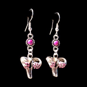 Ovary Earrings, Uterus Jewelry