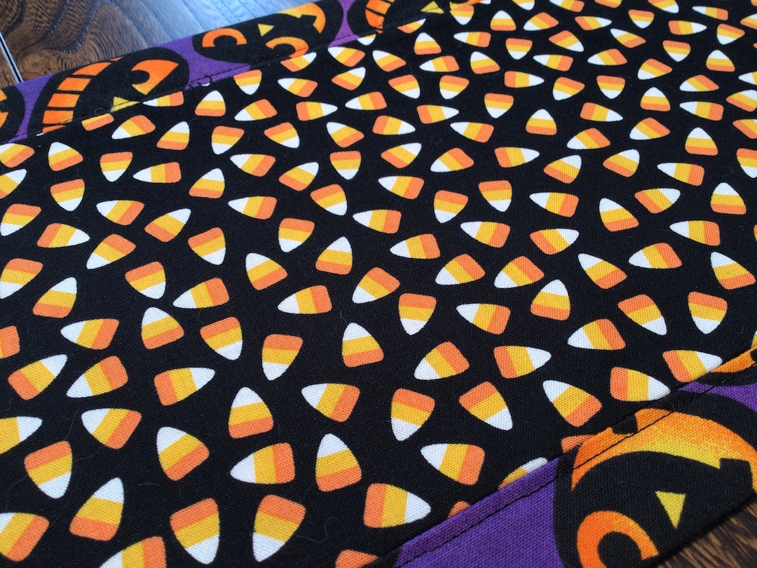 Reversible Candy Corn Halloween Table Runner: Pumpkin Decor - Etsy